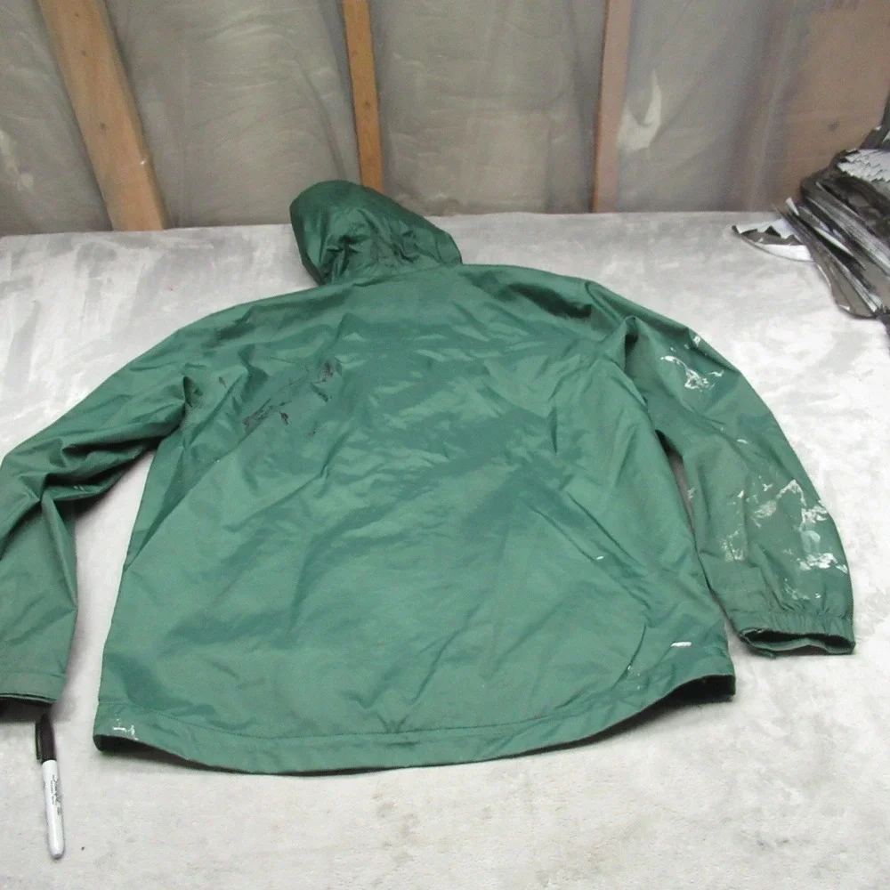 Carhartt Jacket Mens Medium Green Storm Defender Loose Fit Hooded Midweight Work